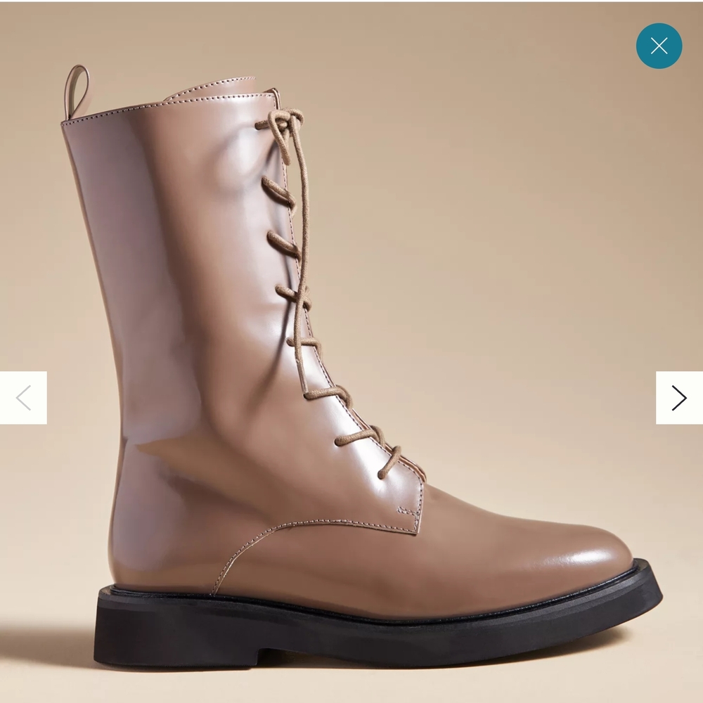 Pilcro Lace-Up Stompy Boots
Elegant Tan Lace-Up Women's Boots
